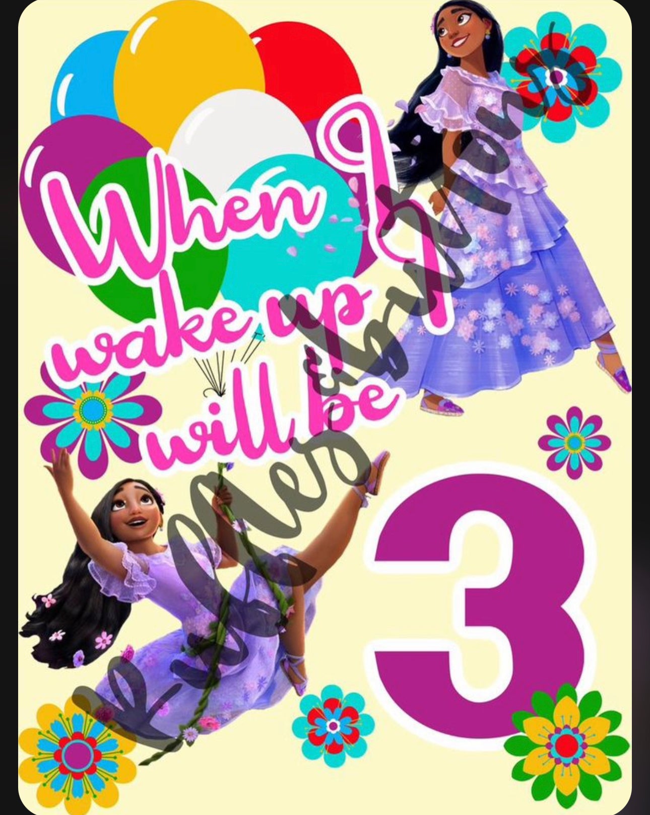 Reserved- RUSH SEPT1- 3 bday sets