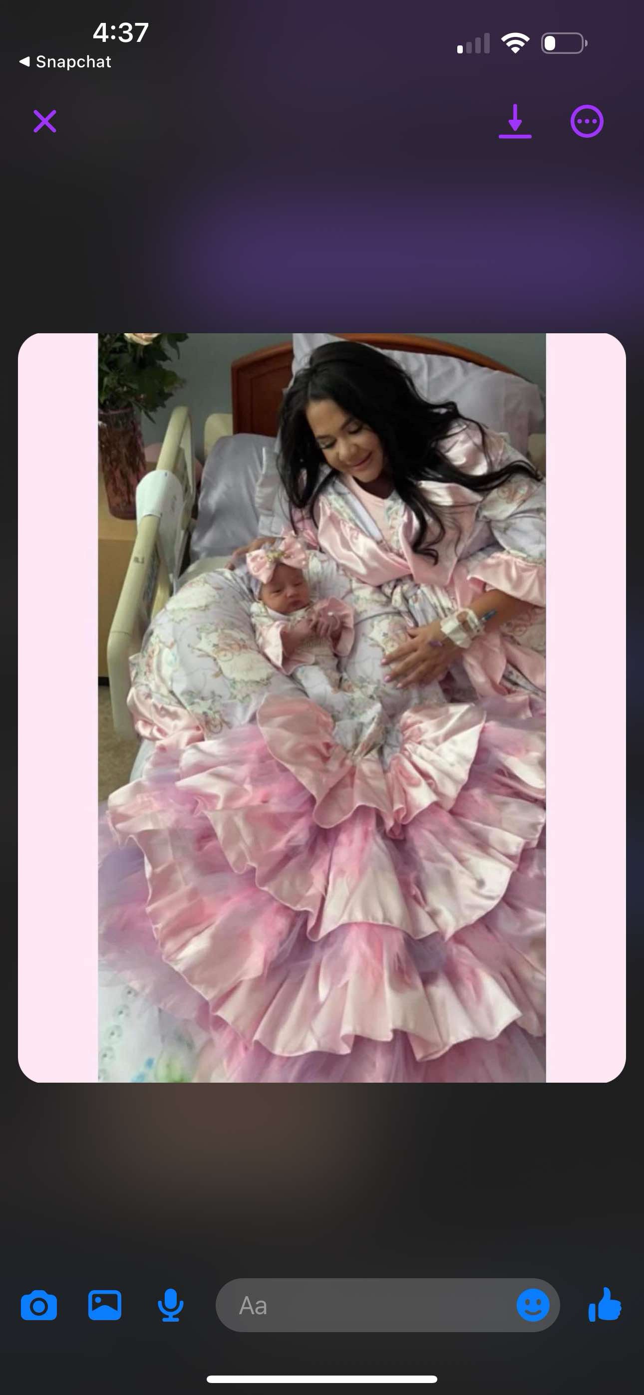Reserved- gown set and robe