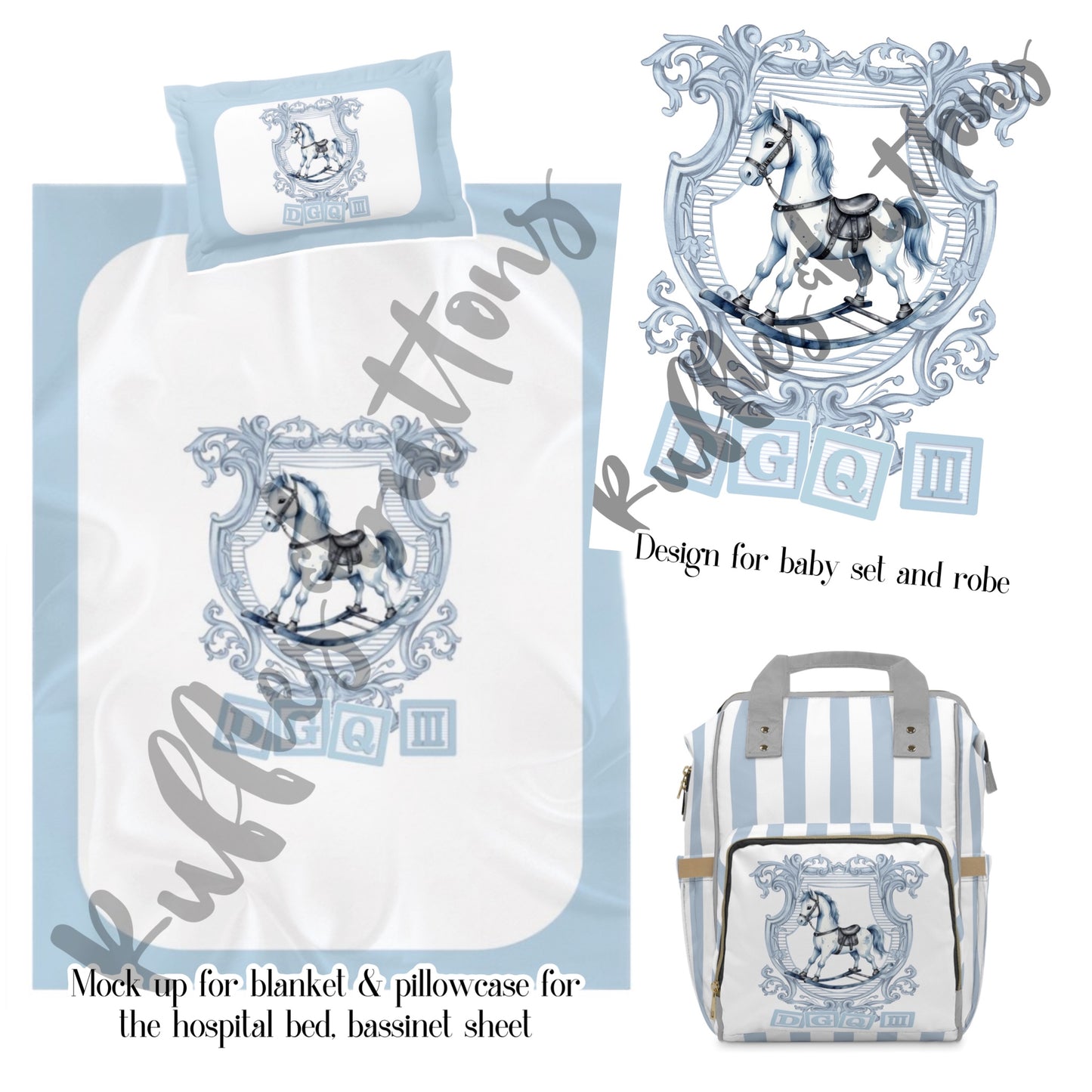 Reserved- DGQIII hospital set and diaper bag