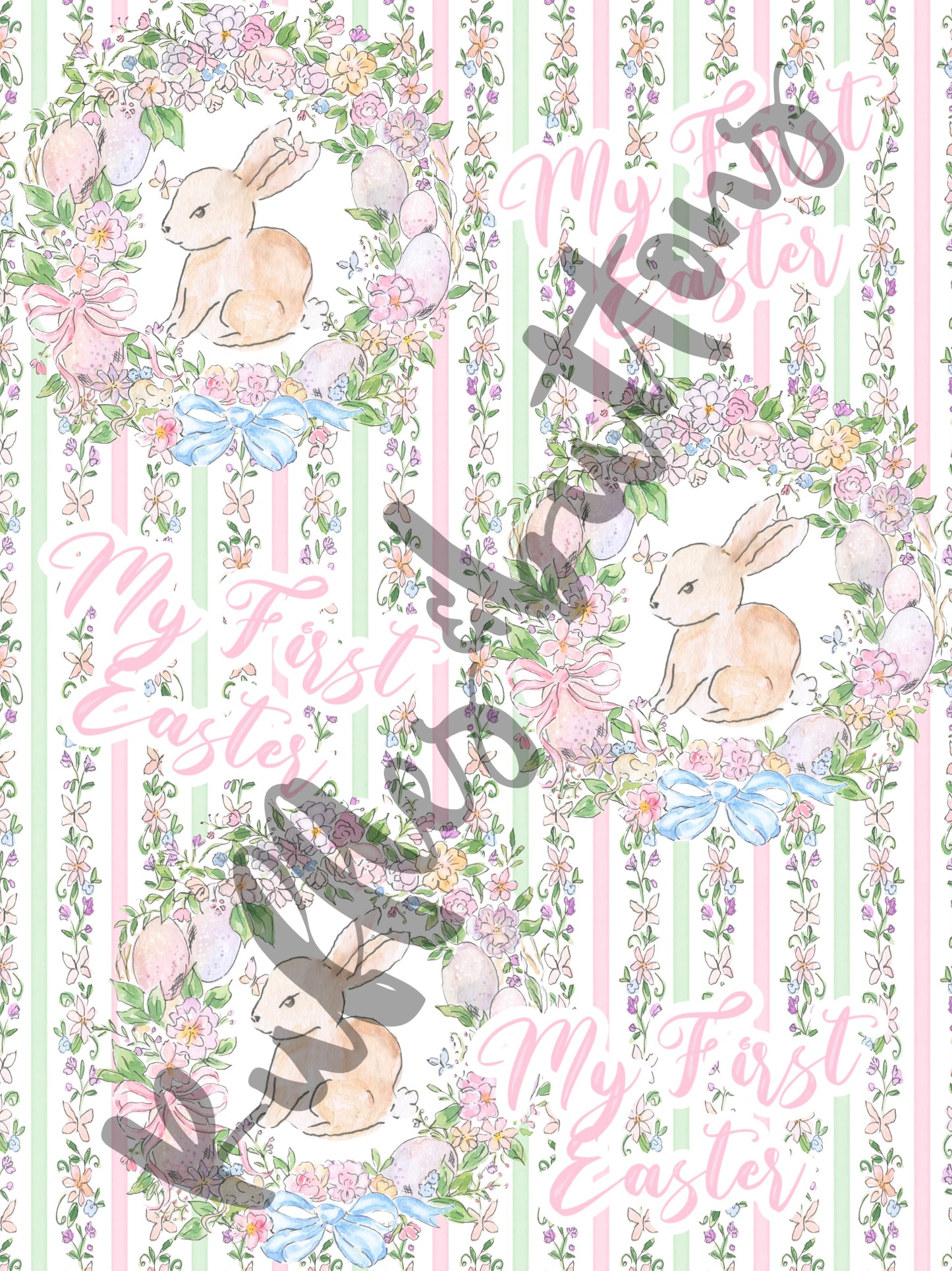 Reserved- Easter gown set