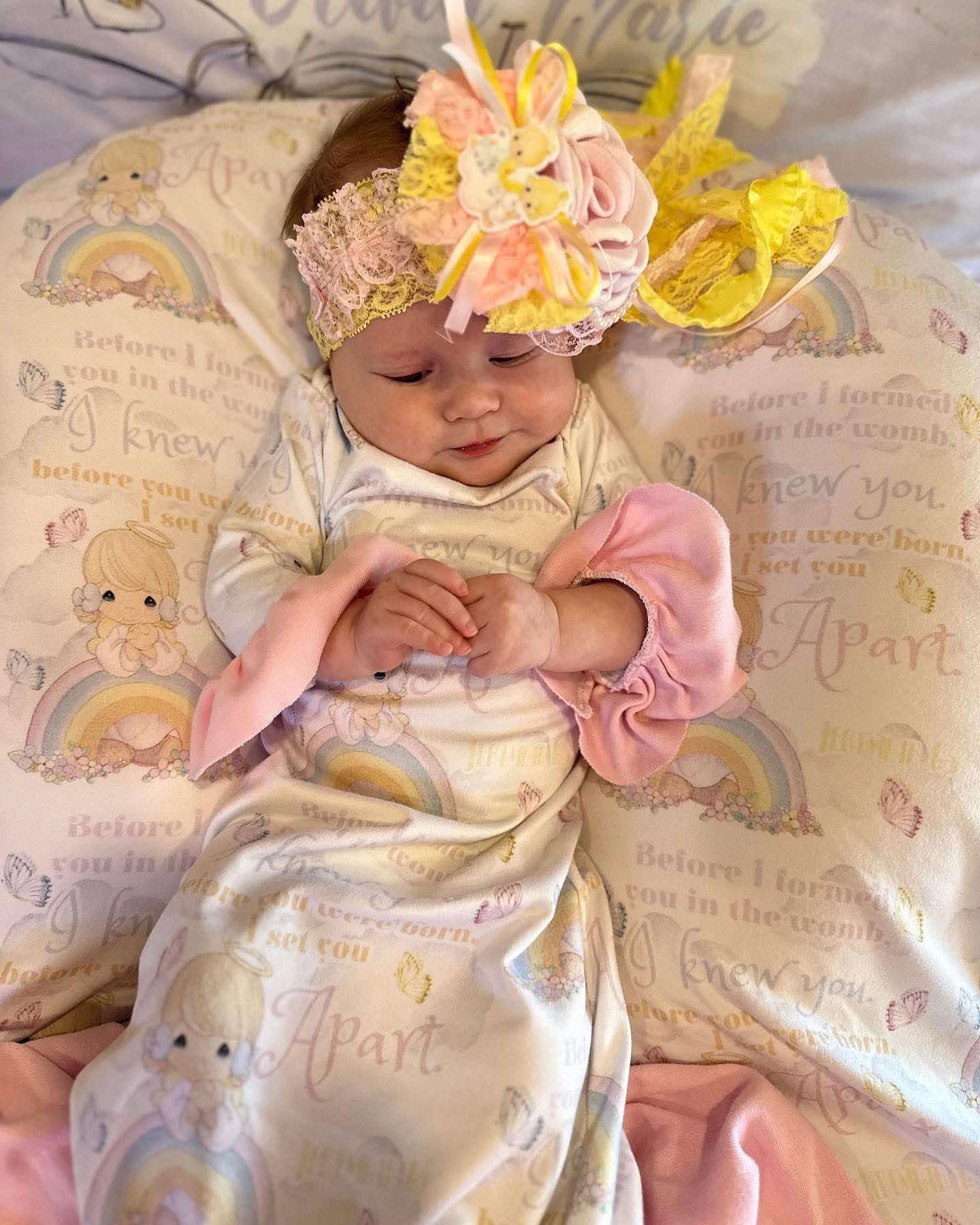 Reserved- 2 gown sets, 2 swaddle sets