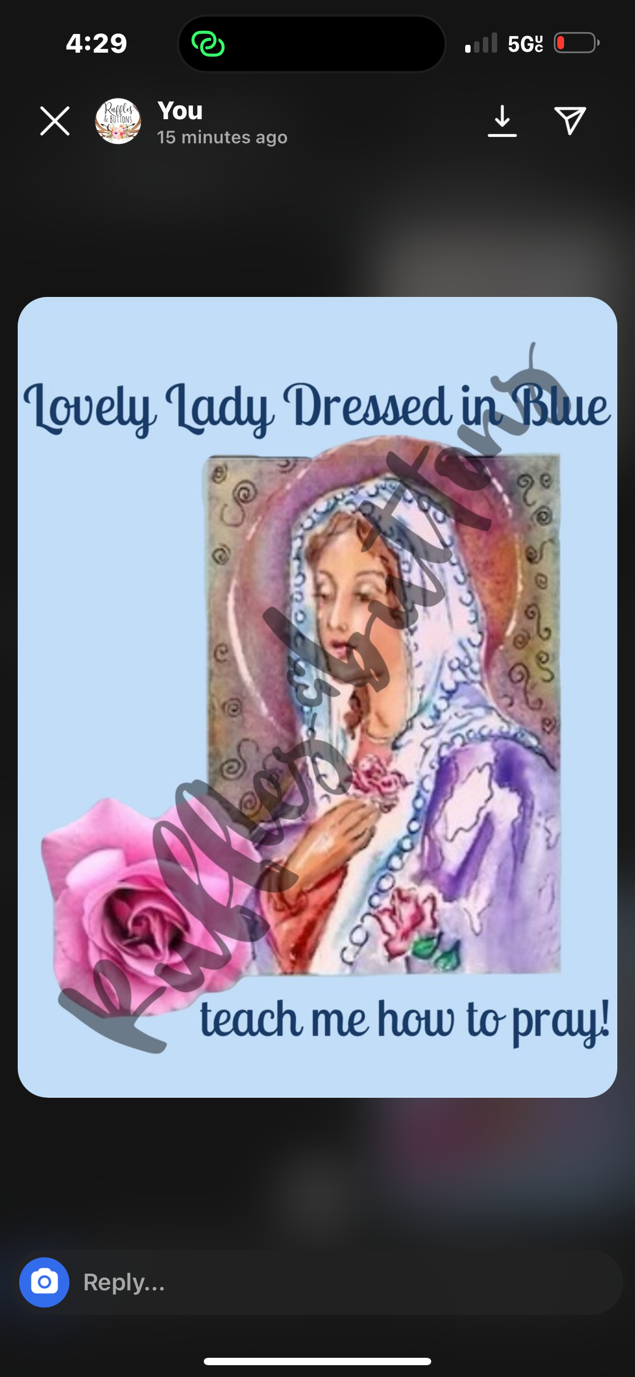 Reserved- gown set and swaddle set