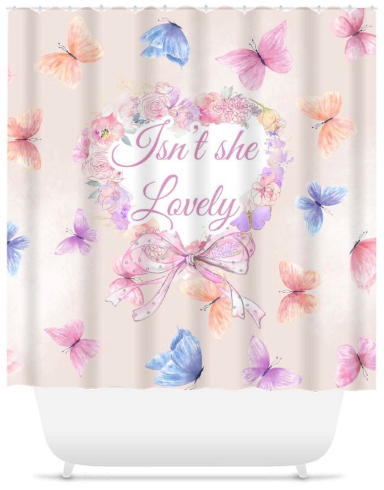 Reserved- shower curtain