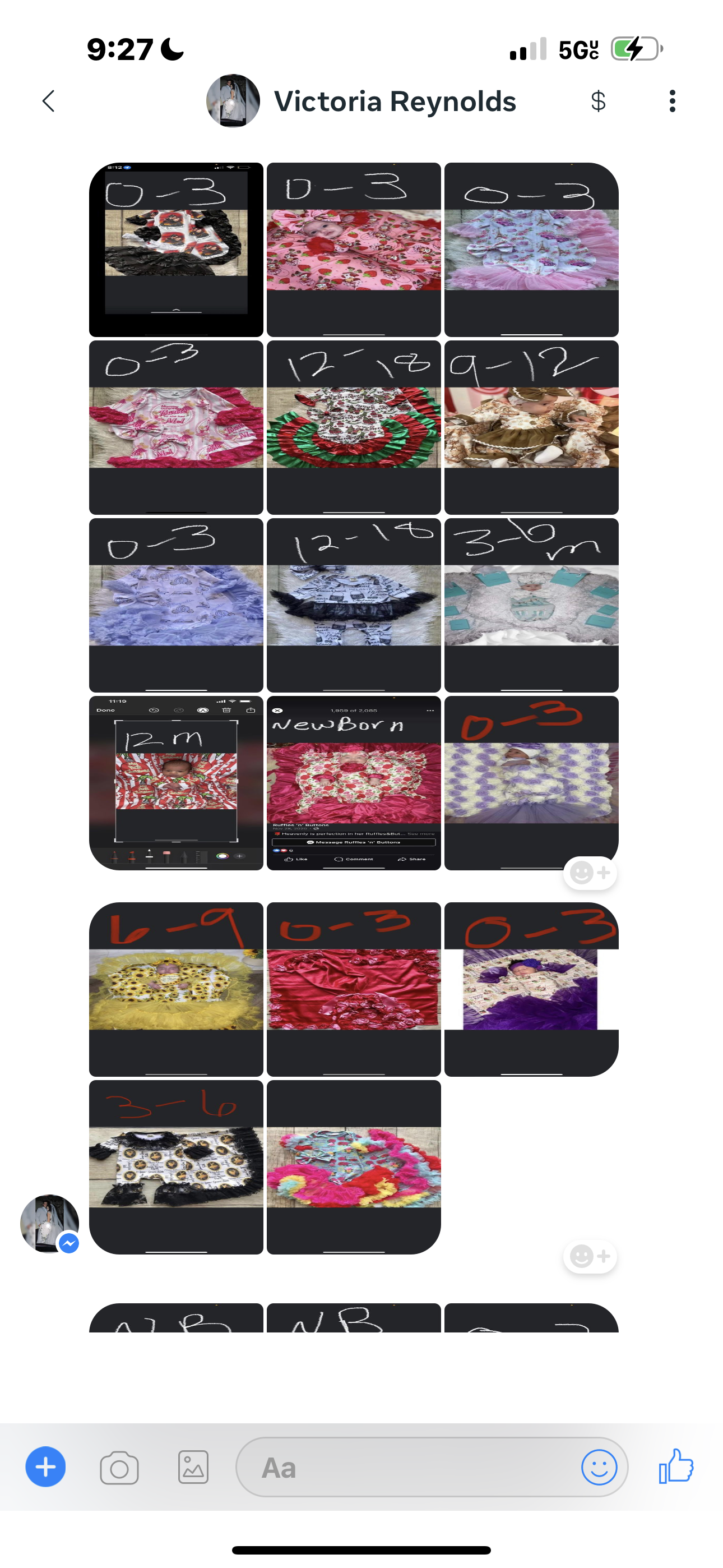 Reserved- 1/2 payment- 23 sets Final payment