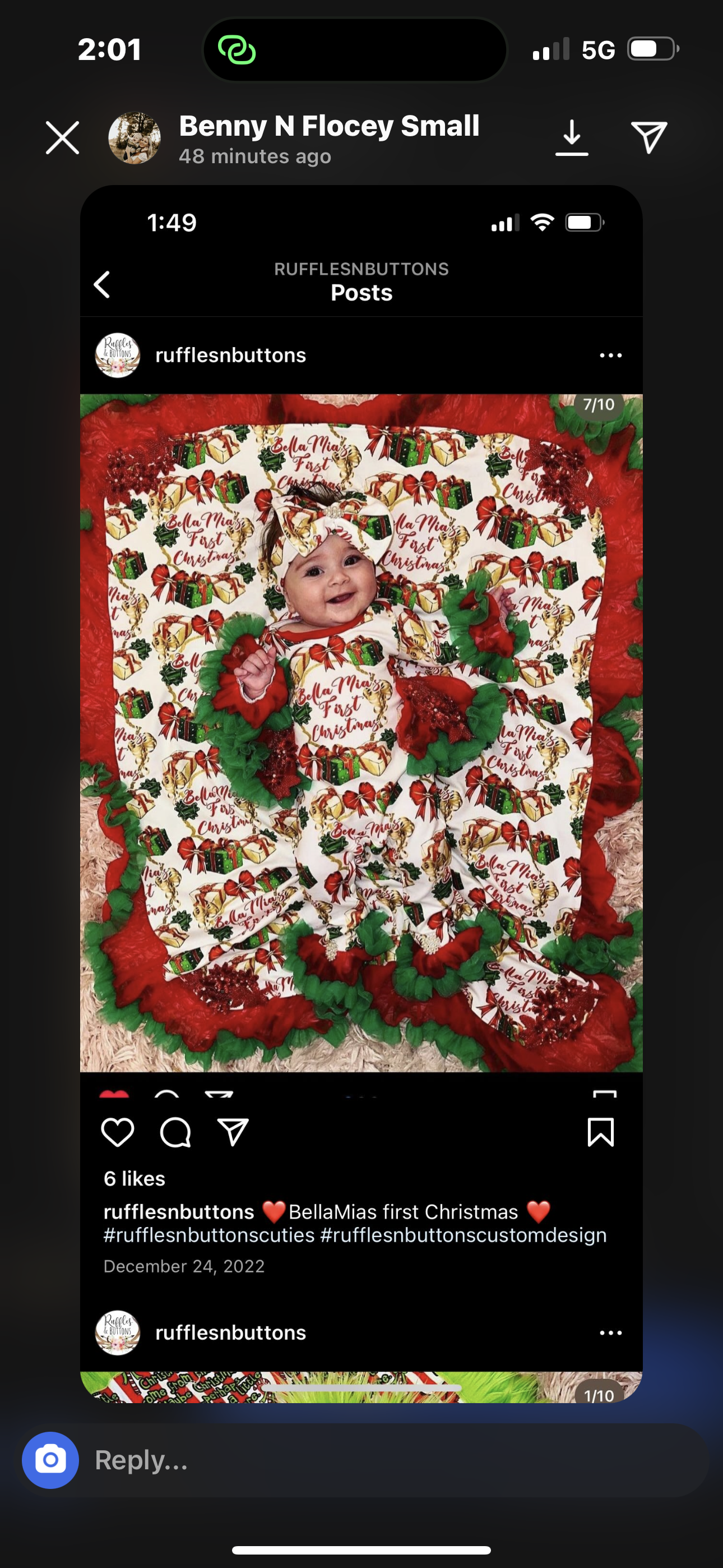 Reserved- 2 Christmas sets