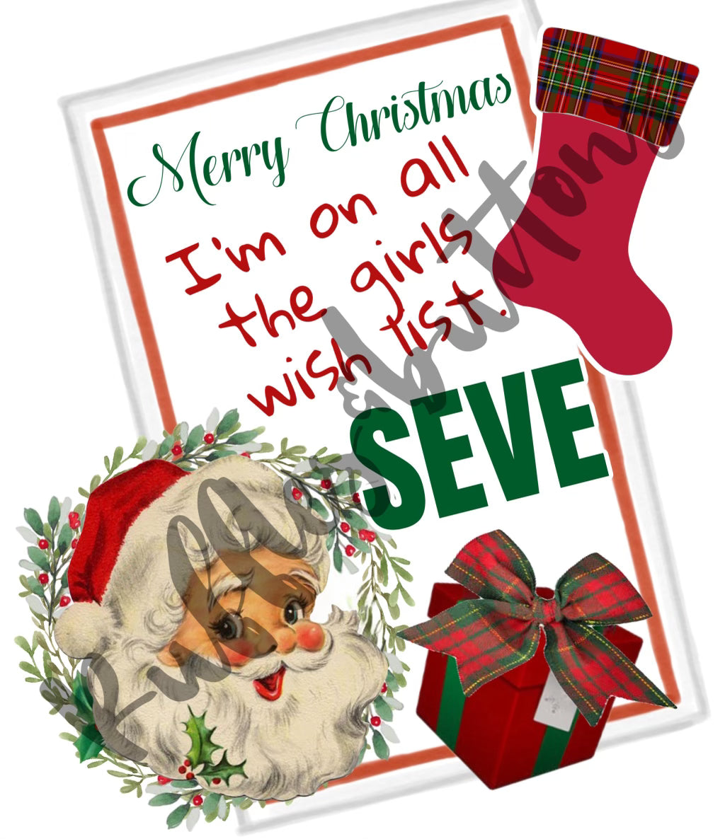 Reserved- pant set, robe and Santa hat Seve