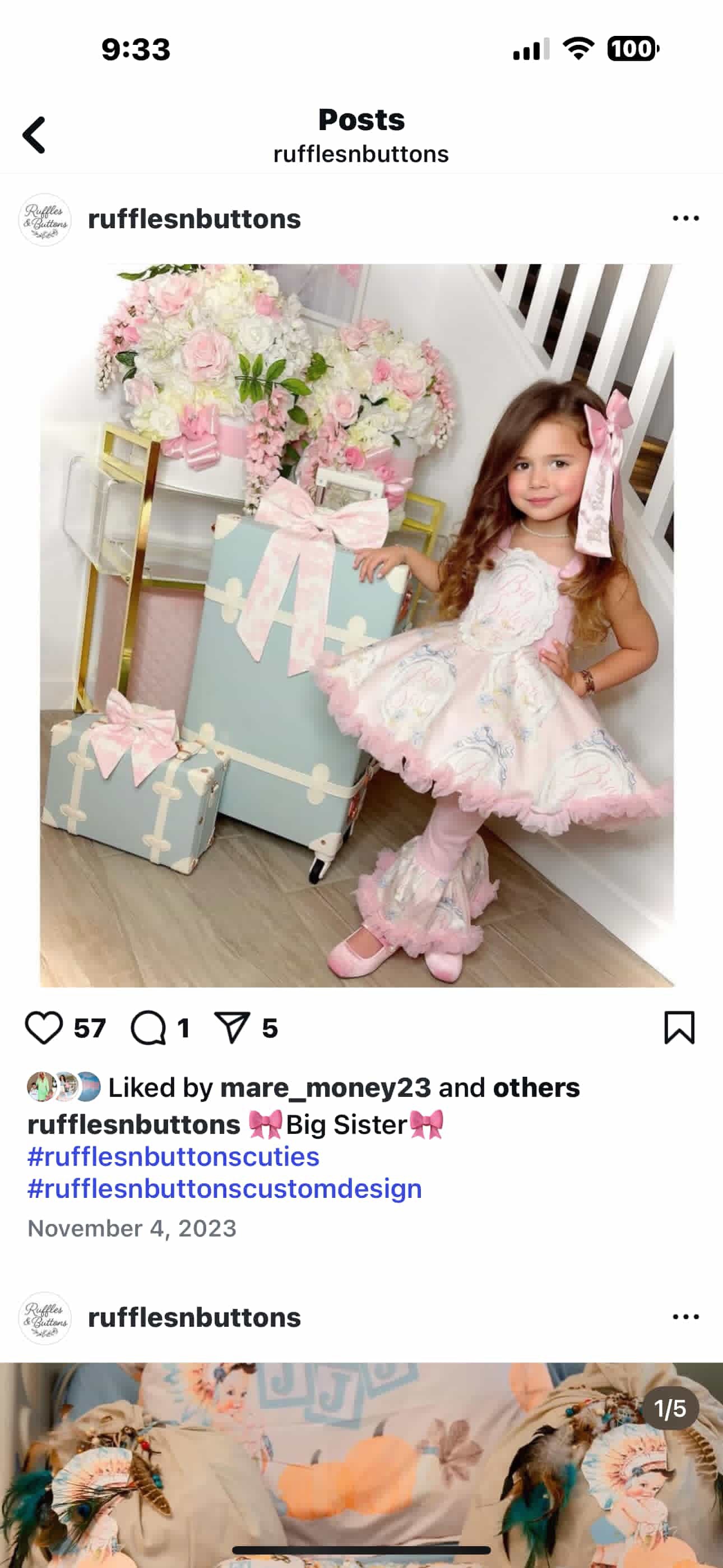 Reserved- swaddle set, big sister set, blanket and pillowcase for the hospital bed