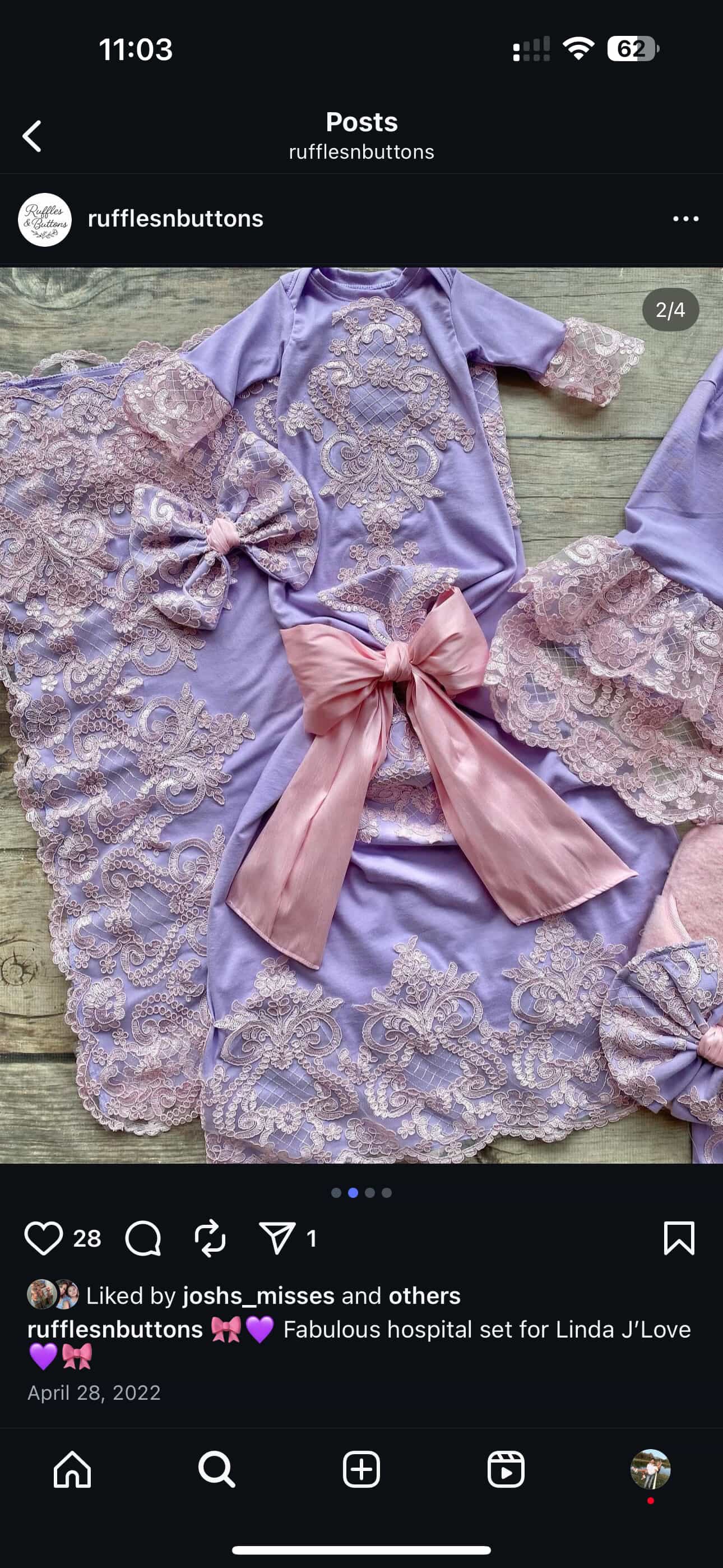 Reserved- gown set
