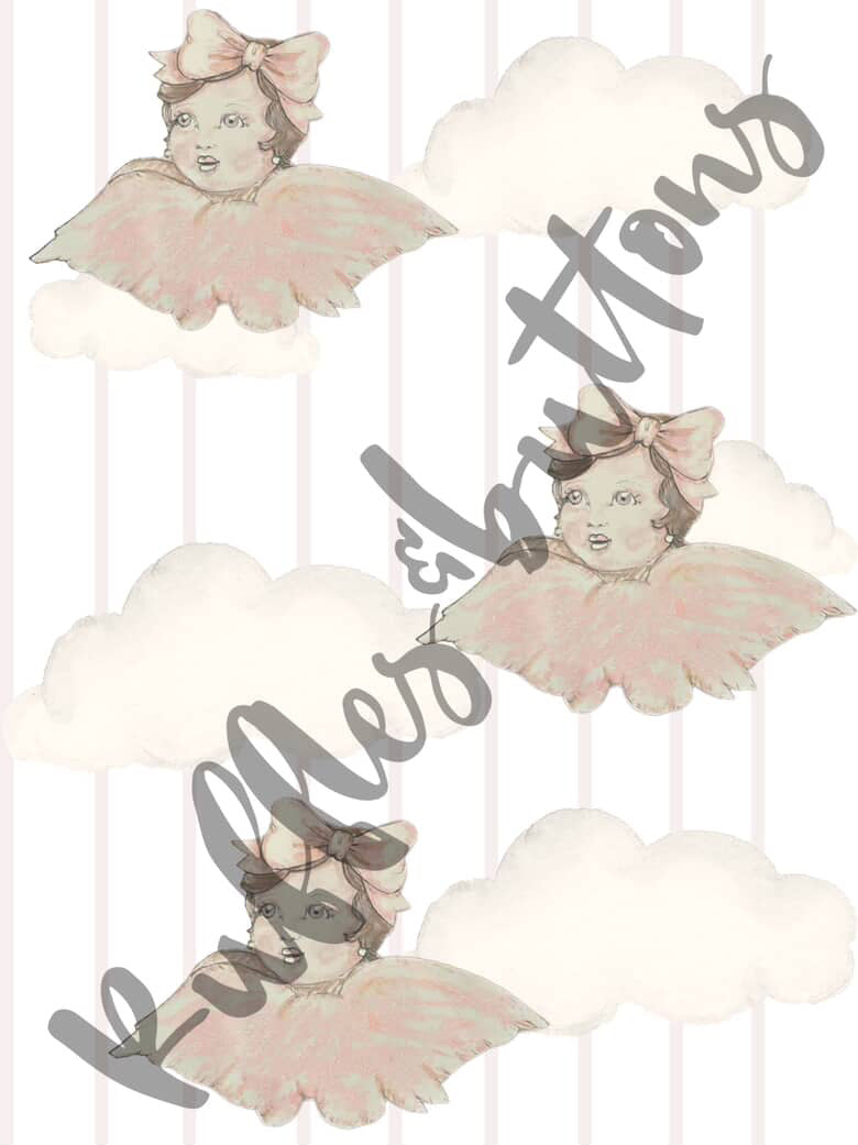 Reserved- Christmas angel set