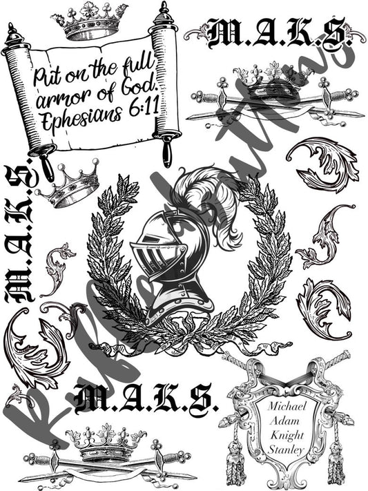 Reserved- MAKS gown set