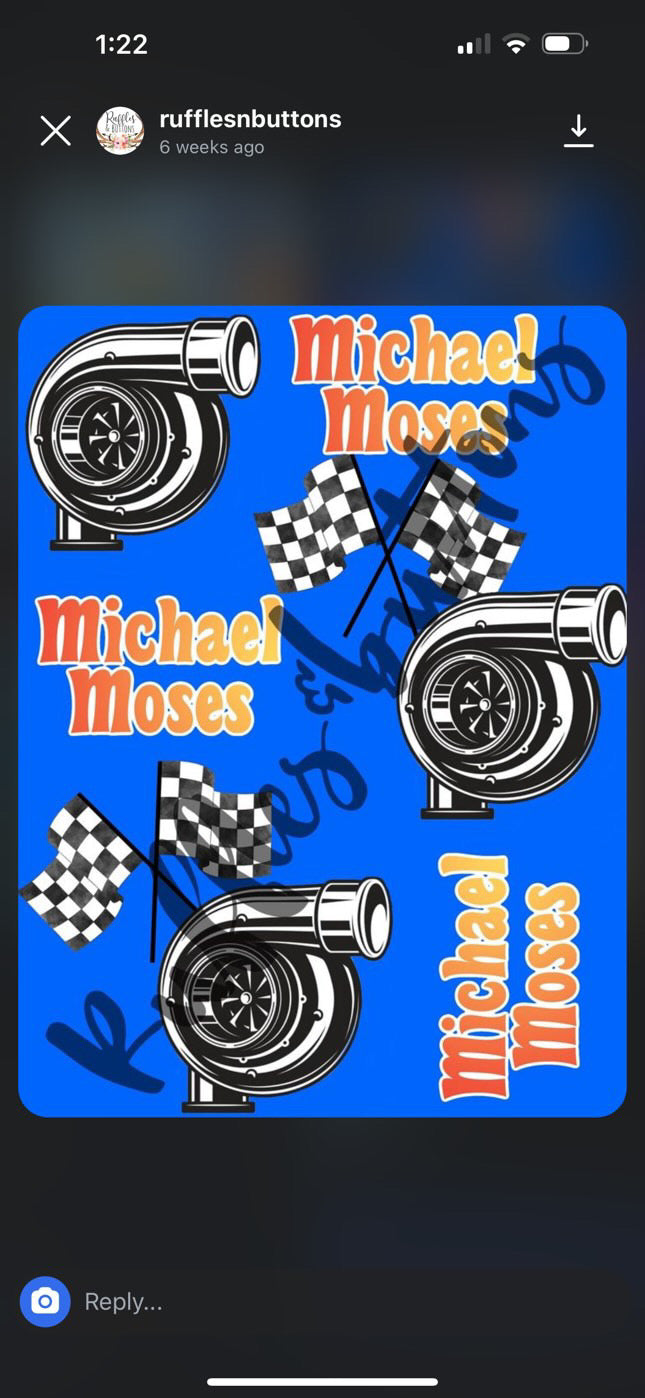 Reserved- Richard 5 rompers