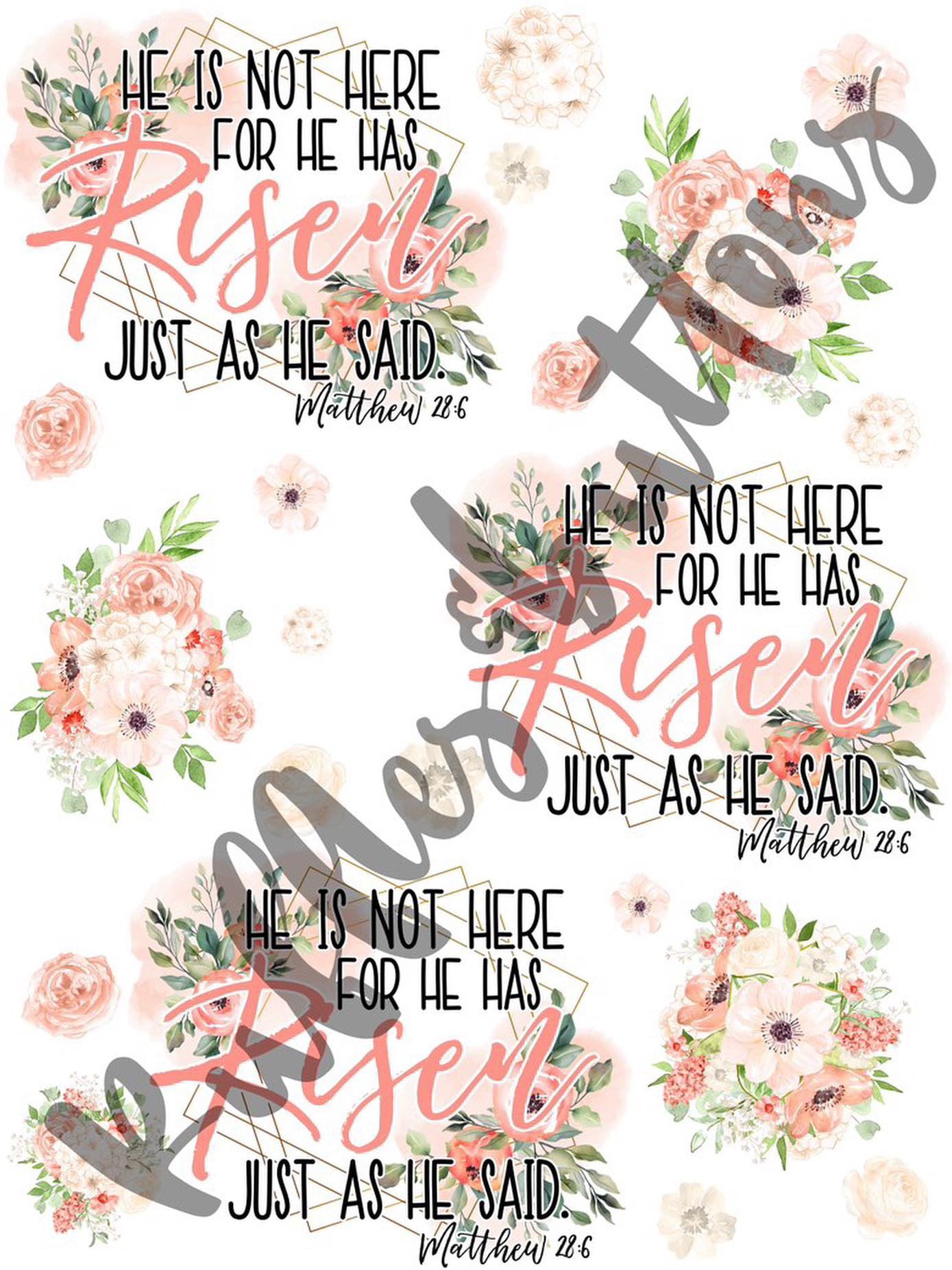 Reserved- Anna grace 6 Easter sets