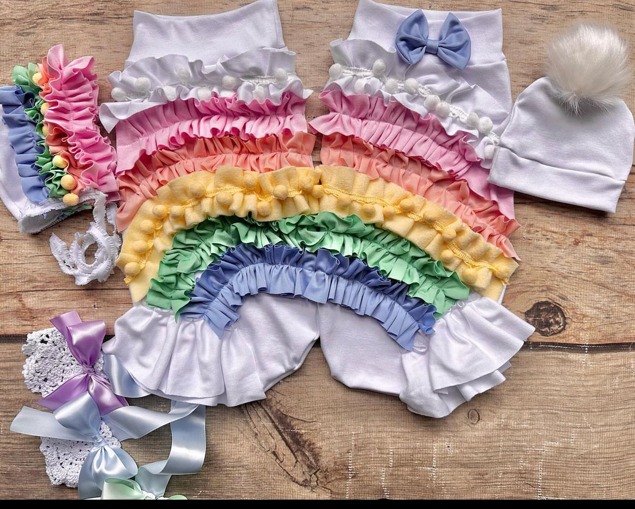 Reserved- twin rainbow cocoon sets