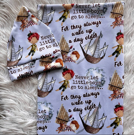 Peter Pan swaddle set