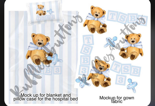 Reserved- swaddle set and bedding