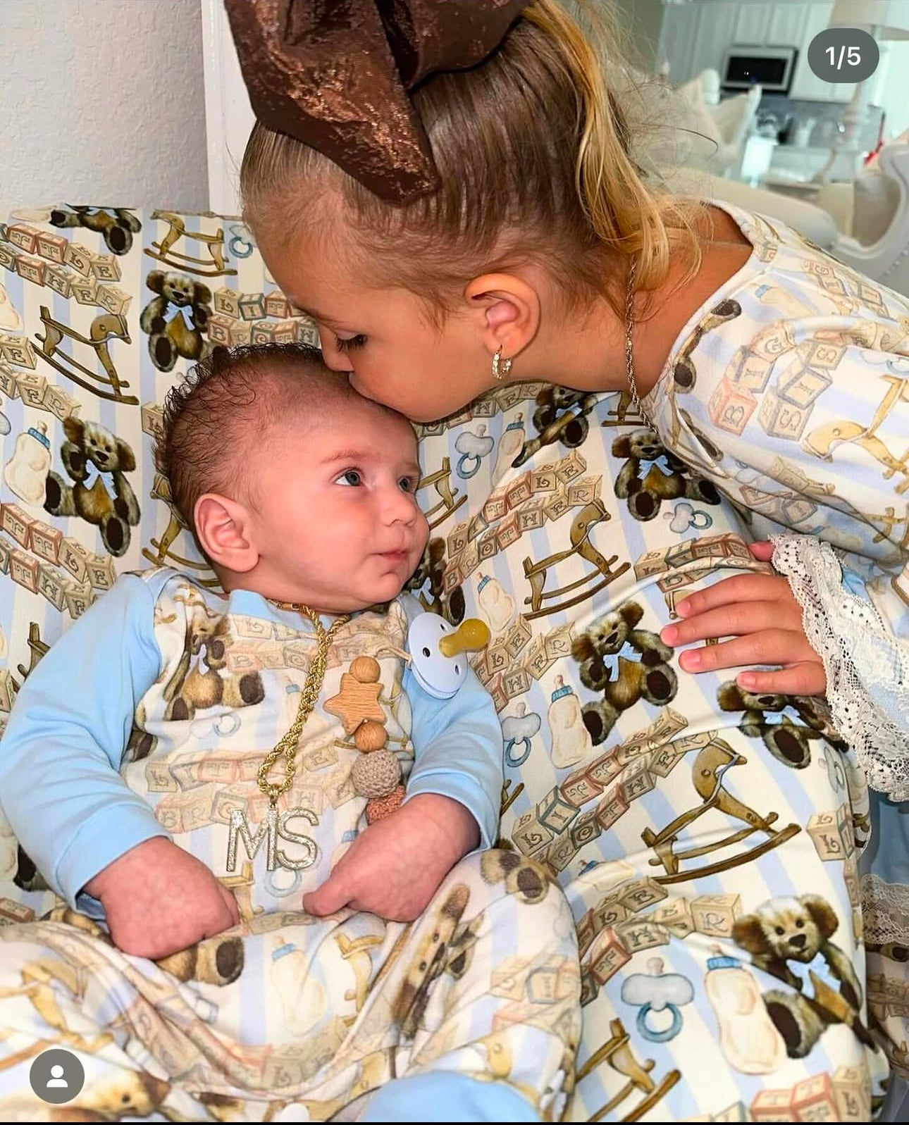 Reserved- baby set, big sister outfit, robe