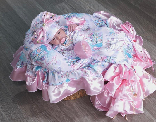 Reserved- petti gown set the girl who has everything