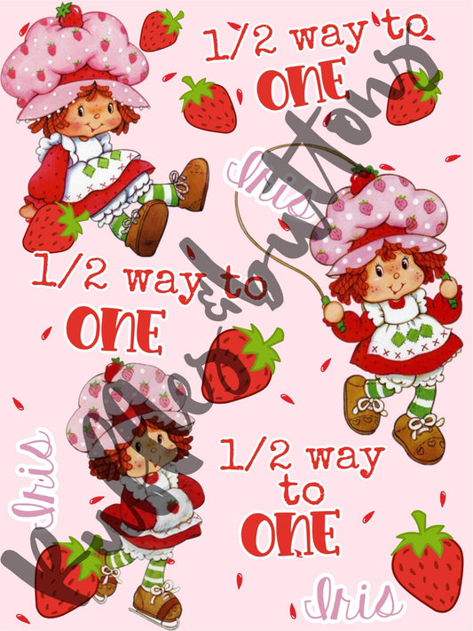 Reserved- twin 1/2 bday sets