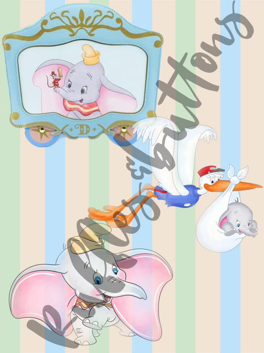 Reserved- gown, puffball hat and baby blanket.