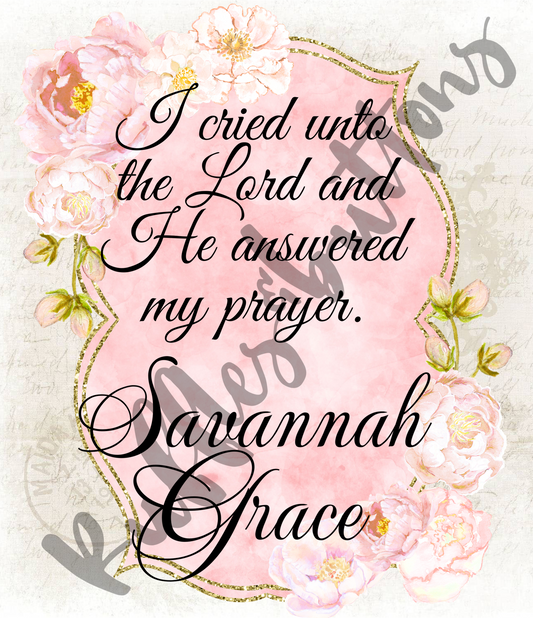 Reserved- gown set Savannah Grace