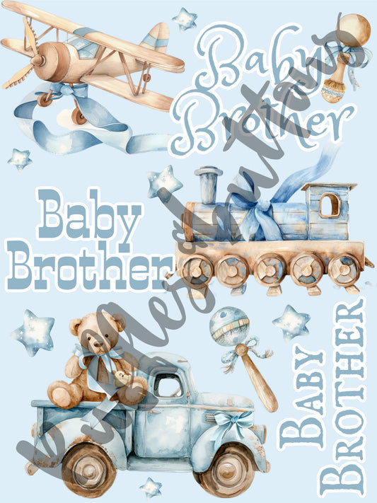 Reserved- gown set and big sister set