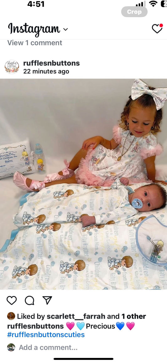 Reserved- twin gown sets, big brother shirt