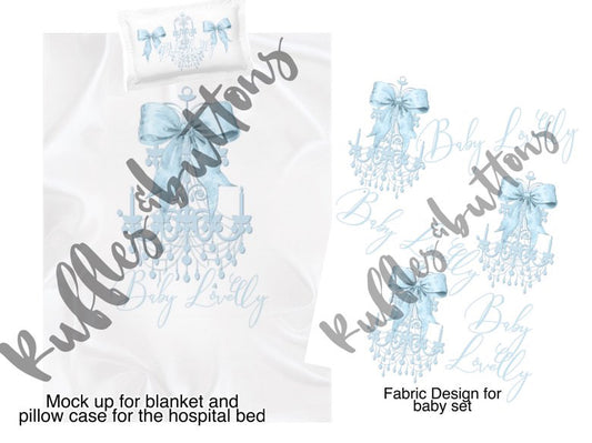 Reserved- hospital bedding and swaddle set, swaddle set Lovelly