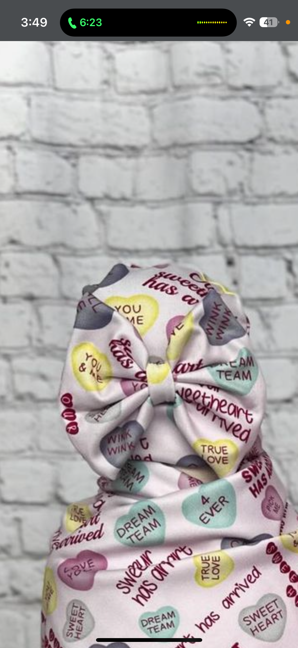 Reserved- gown set and teddy bear Maggie