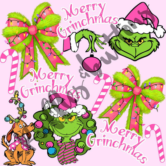 Reserved- 3 sets. Gingerbread, new year, grinch, Final payment