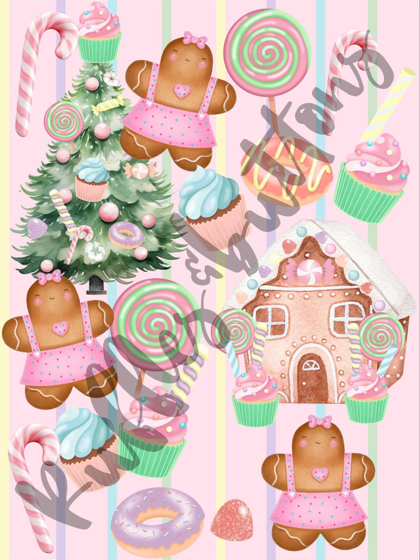 Reserved- 3 sets. Gingerbread, new year, grinch, Final payment