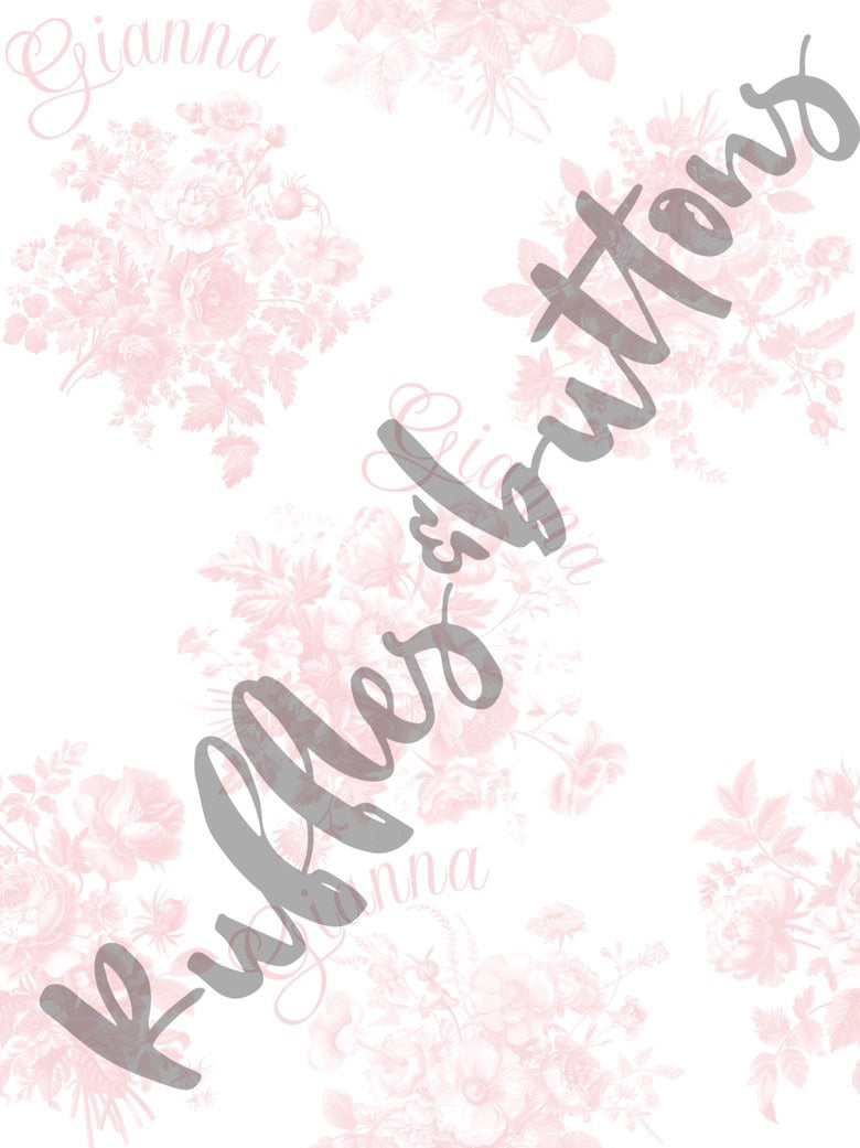 Reserved- gown set Gianna