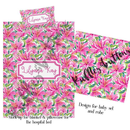 Reserved— lilyana hospital set, big sister dresses, robes