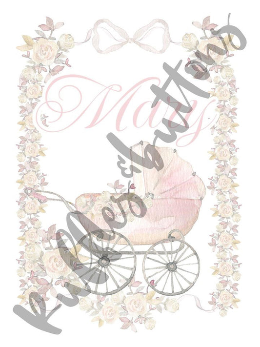 Reserved- Mary bedding and swaddle set