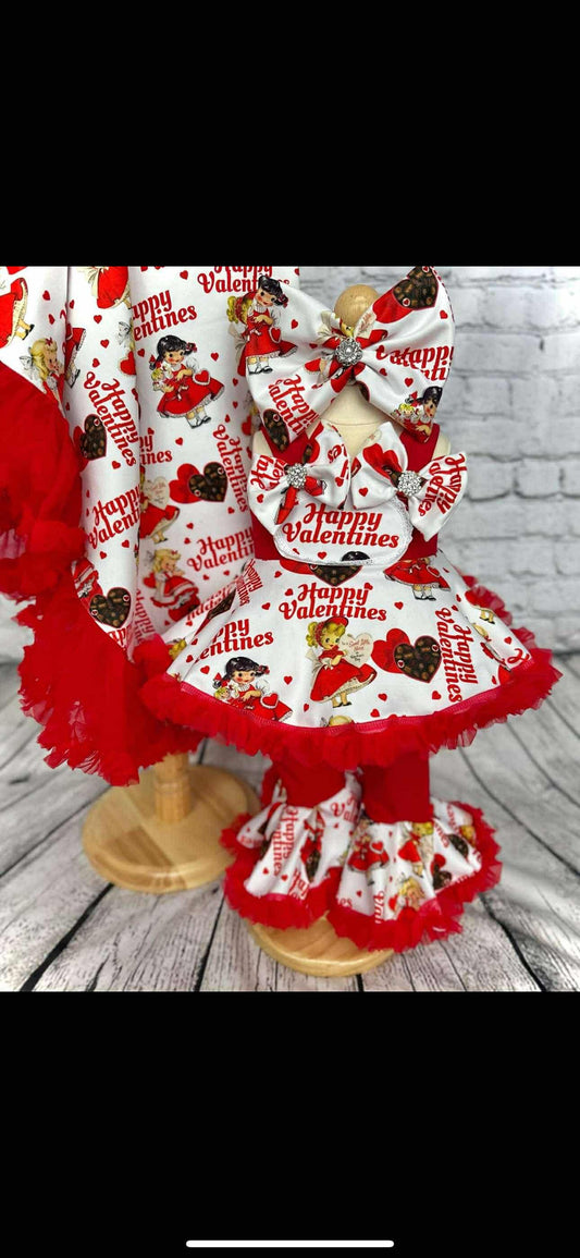 Reserved- valentines pant set