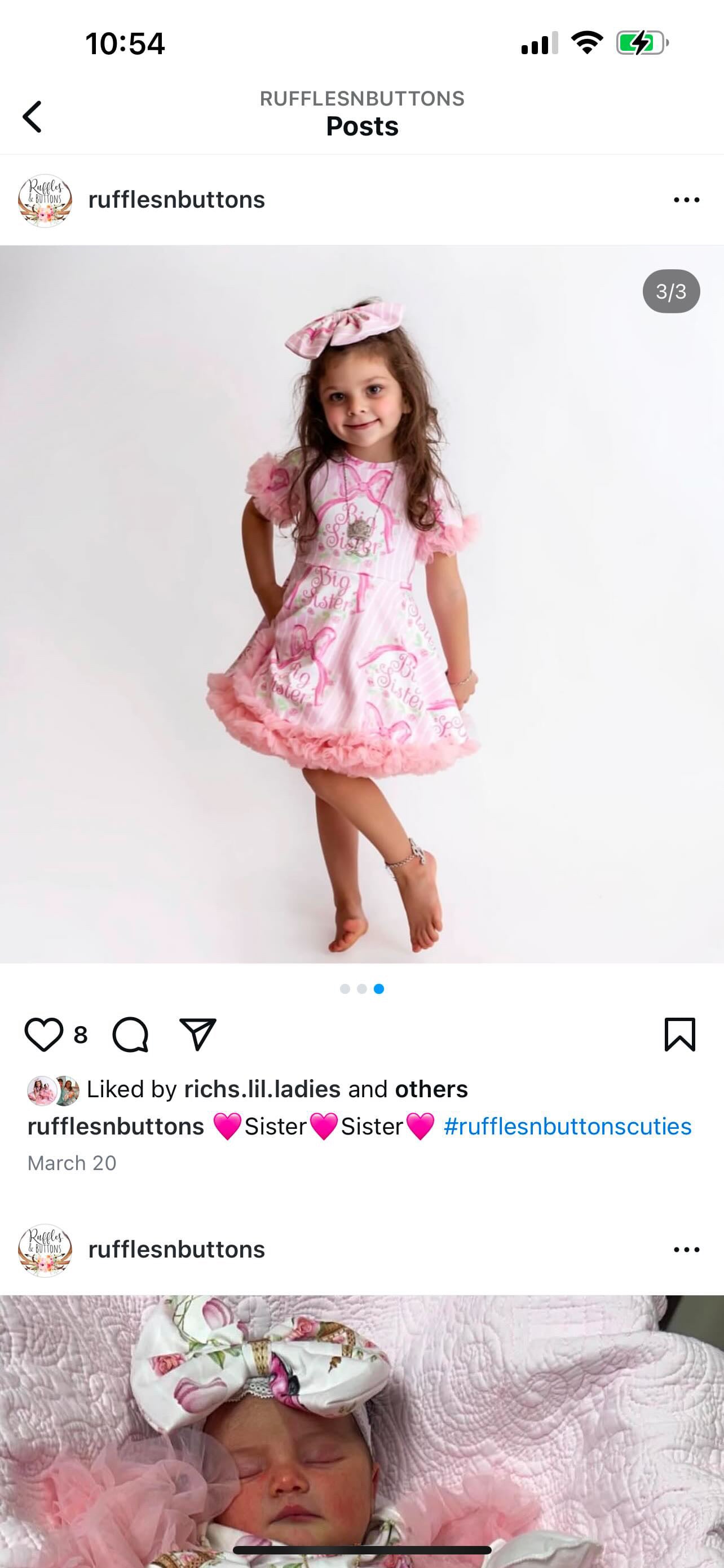 Reserved- Macie Jean and big sisters sets