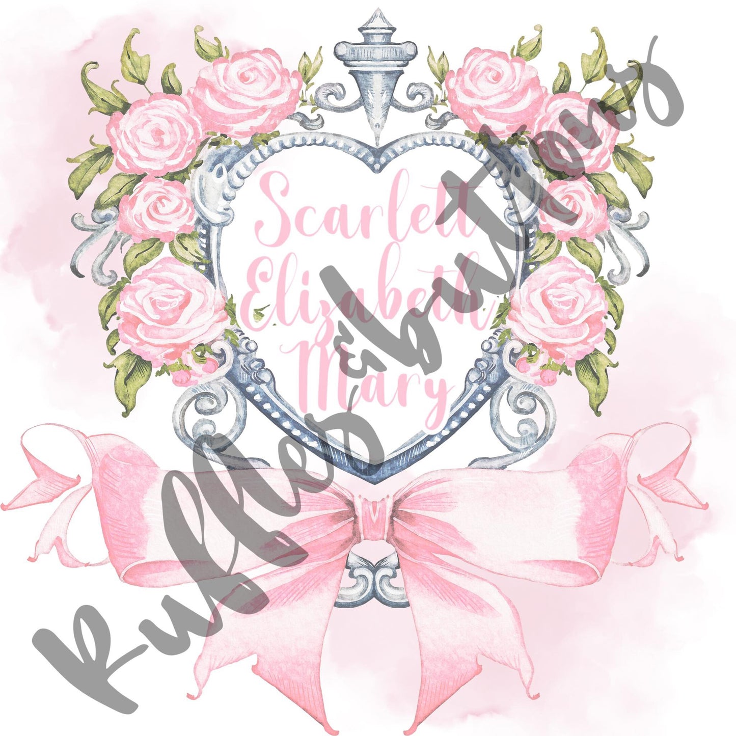 Reserved Scarlett gown set and big sister dress