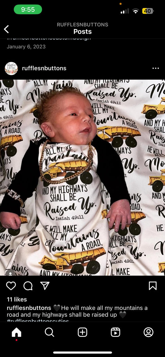 Reserved- gown set and robe