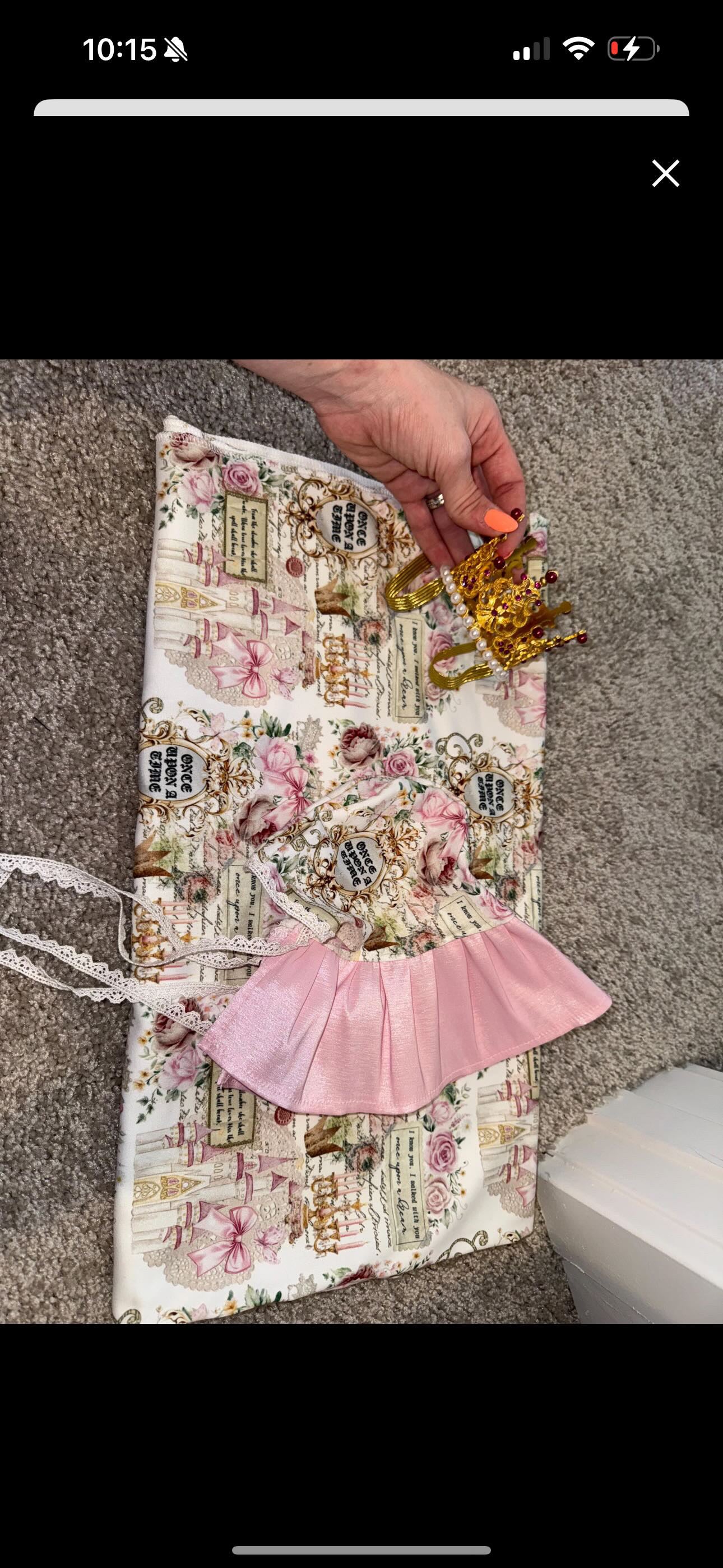 Reserved- carousel hospital set, delivery gown