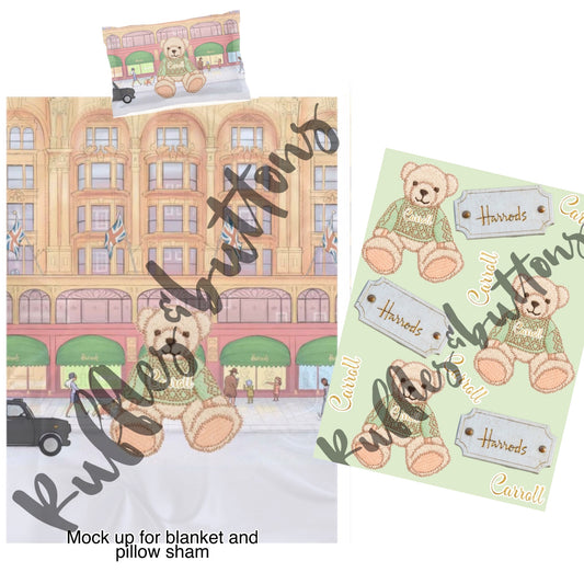 Reserved- gown set, 2 hats, bedding Carroll