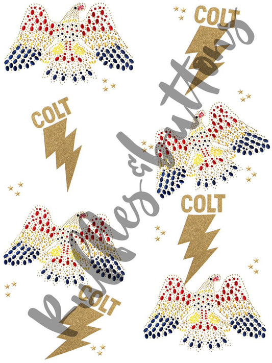 Reserved- footed romper, hat and baby blanket.