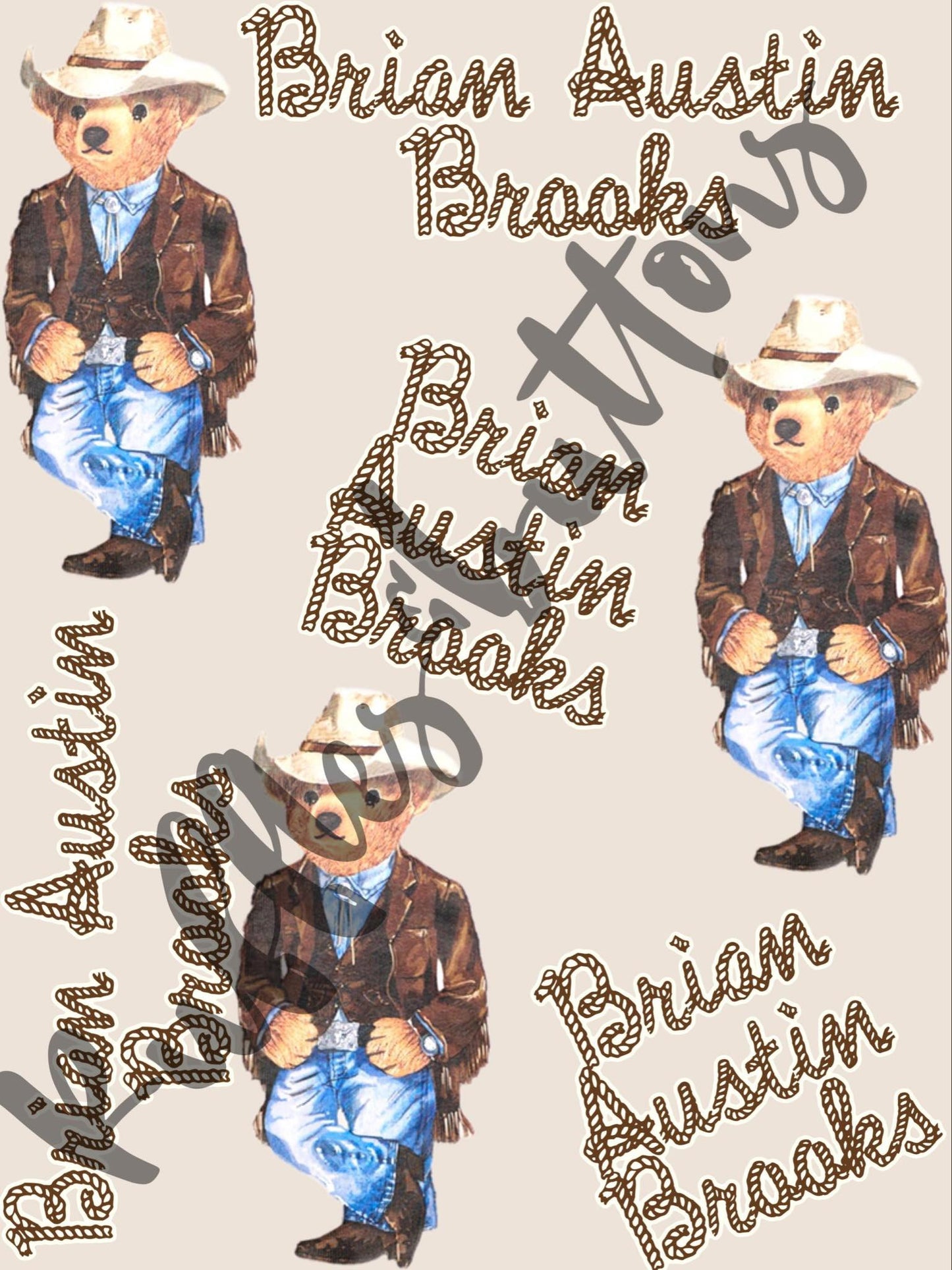 Reserved- Brian Austin brooks RUSH