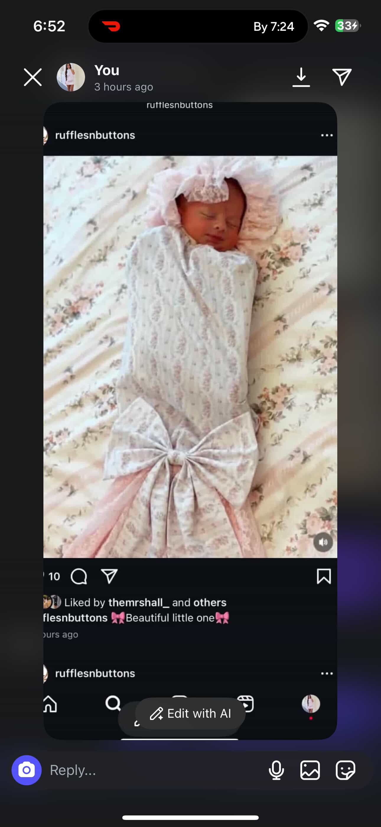 Reserved- 2 cocoon sets