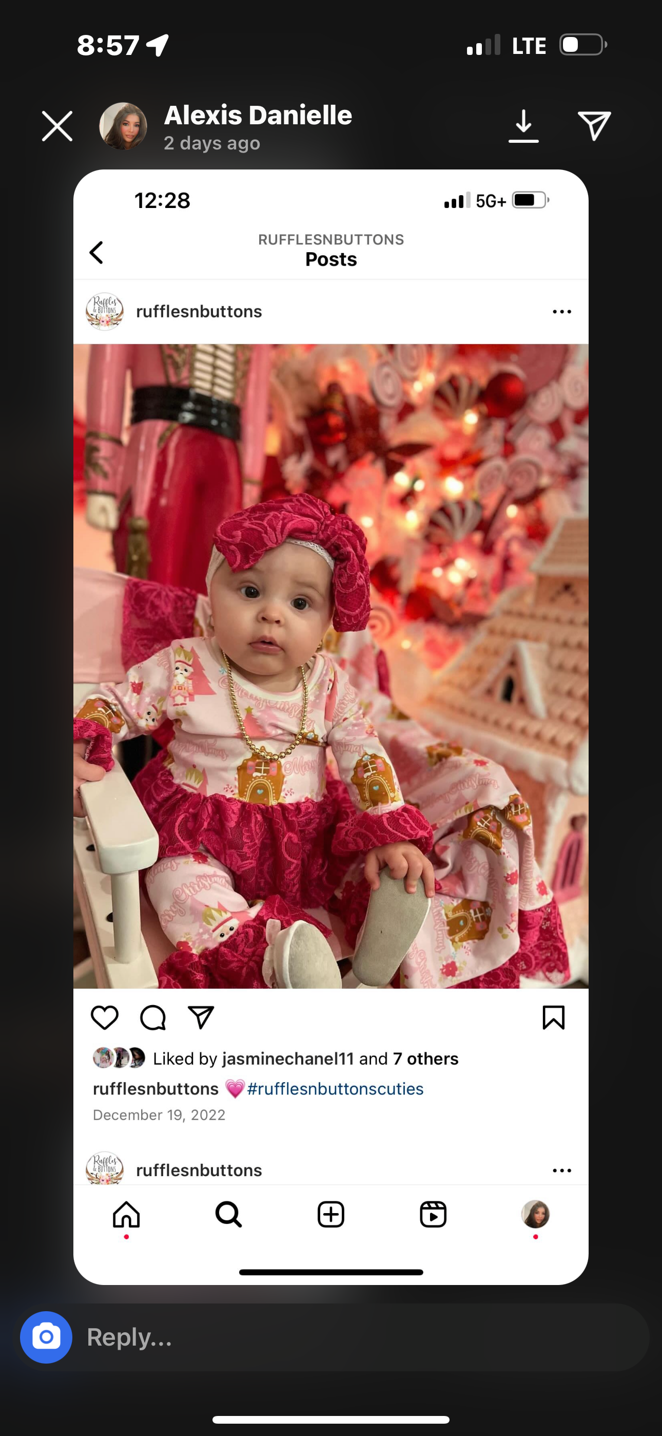 Reserved- Alexis Danielle