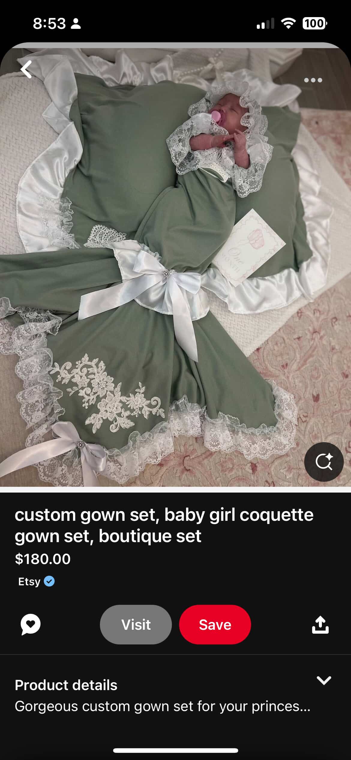 Reserved- robe to match previous order
