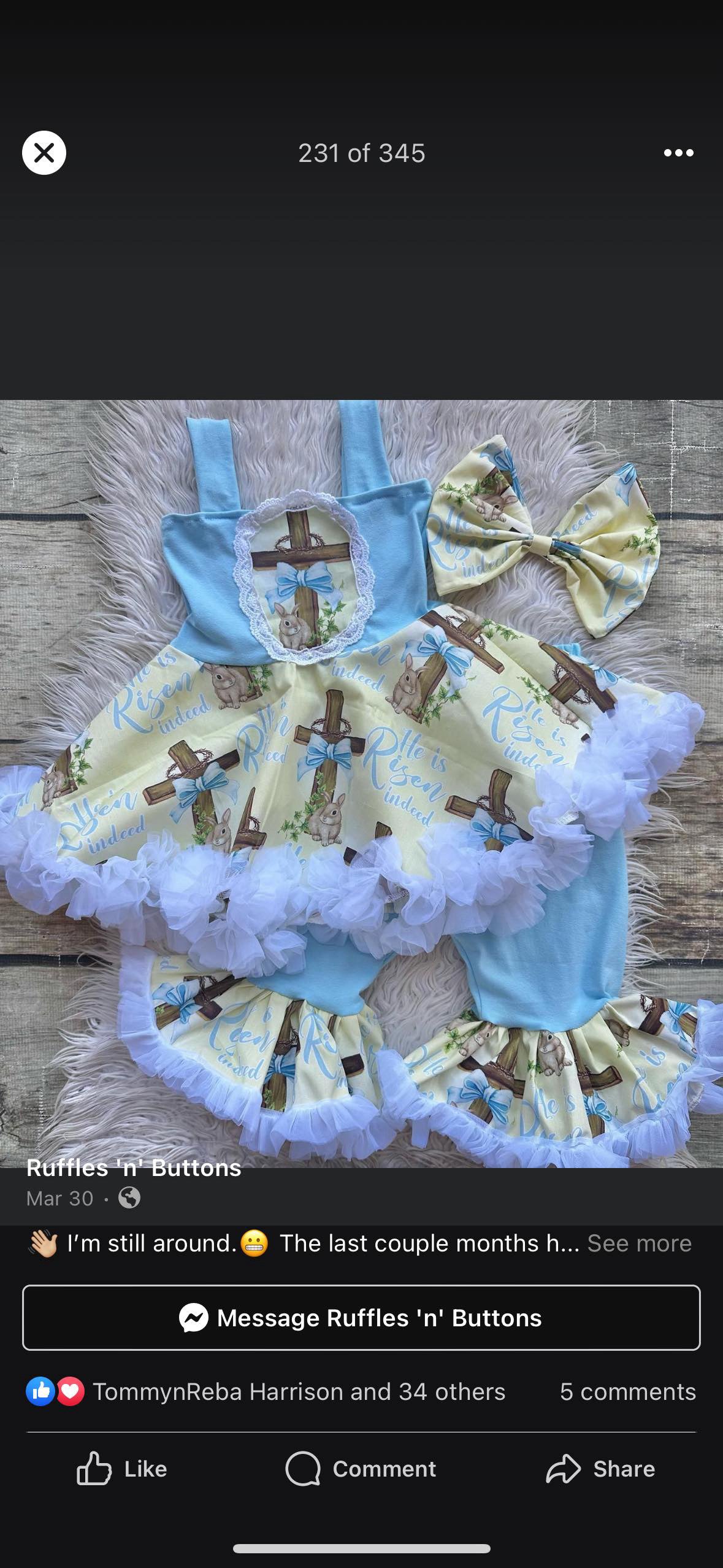 Reserved- big sister set 7t