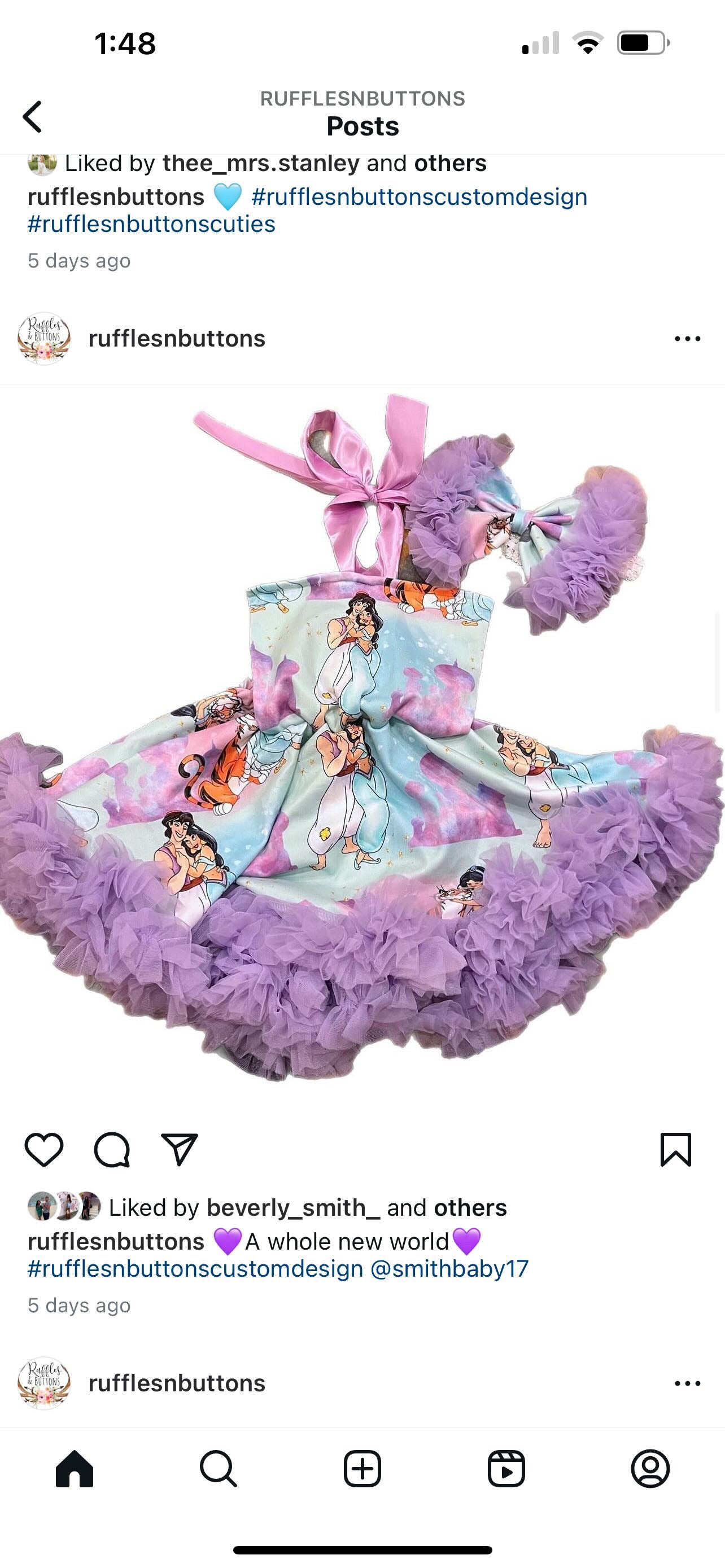 Reserved- 2 dresses Persayis Dream Elayus Love