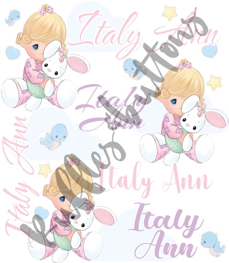 Reserved- Italy Ann gown set