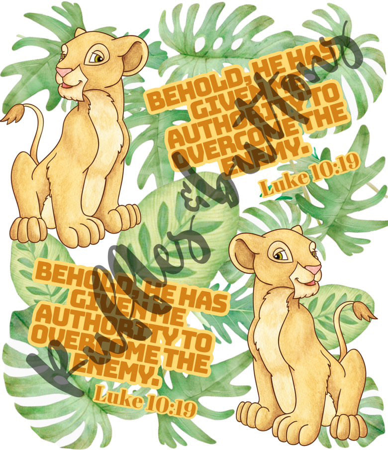 Reserved- lion king, bear sets