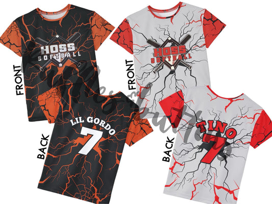 Reserved- 4 team shirts