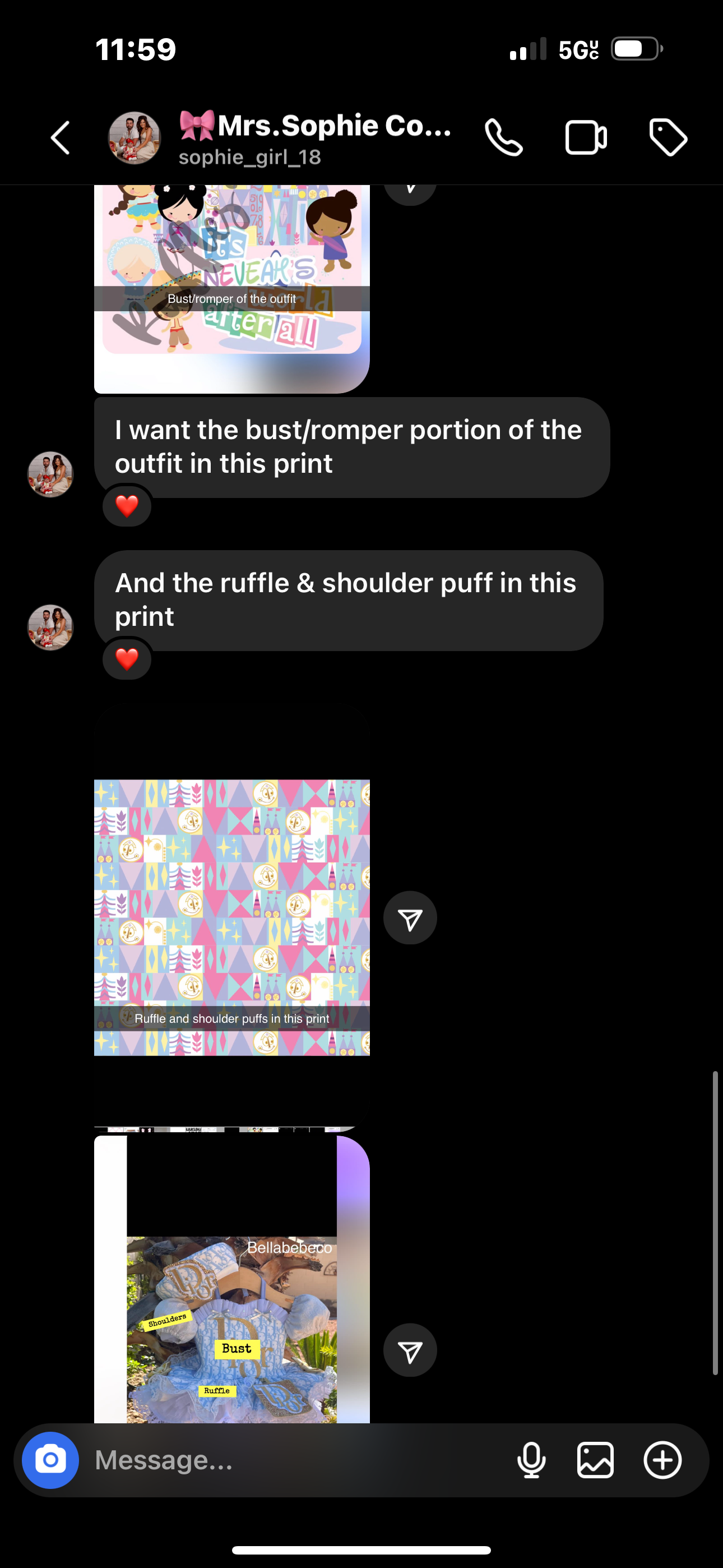 Reserved- birthday ruffle romper